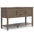 Ela - Console Table - Smoky Brown by HouseOfZazla