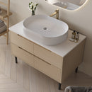 36 Inch Bathroom Vanity with Ceramic Sink