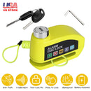 Motorcycle Disc Lock Alarm – Anti-Theft with 110dB Siren & Reminder Cable