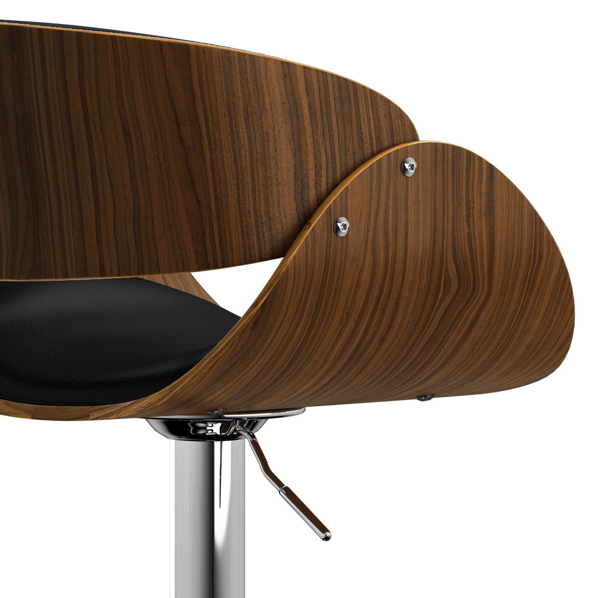 Amery - Mid Century Modern Adjustable Swivel Bar Stool, photo 21 of 36