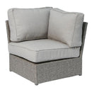 Rattan Sectional Sofa Set With Cushions