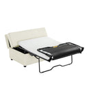 Twin Size Folding Ottoman Sleeper Bed With Mattress Convertible Guest Bed by HouseOfZazla