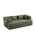 Convertible Sleeper Sofa Bed With Cylindrical Pillow by HouseOfZazla