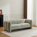 Tonson 83" 3-Seater Boucle Sofa with Wave Design by HouseOfZazla