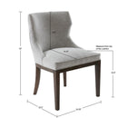 Hutton - Dining Side Chair (Set of 2) - Gray