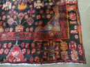 4' X 10' Antique Handmade Tribal Turkish Oriental Floral Wool Rug Organic Nice