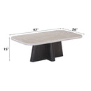 Jacory - Coffee Table With Bottocino Marble Top - Espresso by Unique Piece Furniture