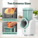 6-in-1 Electric Powered Cheese Grater Food Dicer Slicer