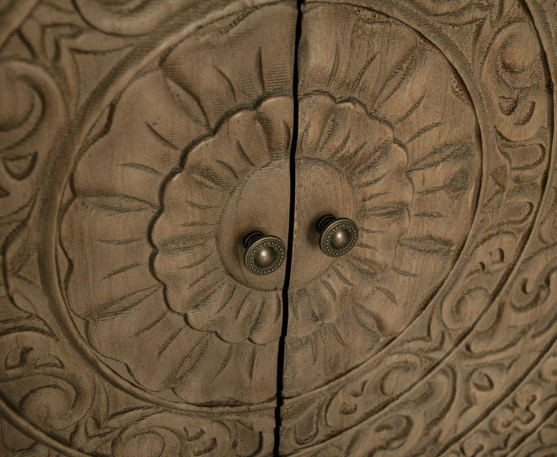 2 Door Cabinet, American Furniture, Suitable for Bedroom, Living Room, Study