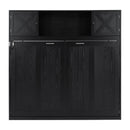 Murphy Bed With Storage Cabinets