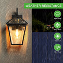 10" 2-Piece Outdoor Wall Lanterns
