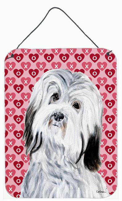 Havanese Hearts and Love Wall or Door Hanging Prints SC9713DS1216