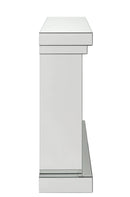 Nysa Mirrored & Faux Crystals Fireplace by HouseOfZazla