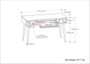 Jager - Desk - Natural by HouseOfZazla