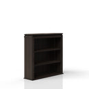 2 Shelf Bookcase Hutch - Chocolate by HouseOfZazla