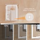 Bathroom LED Lighted Medicine Cabinet with Storage, 24" W x 30" H by HouseOfZazla