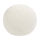 Luna - Round Sphere Accent Ball Throw Pillow by HouseOfZazla