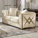 Velencia - Modern Style Loveseat by HouseOfZazla