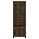 Sachin 3-piece 79-inch TV Entertainment Center Dark Pine