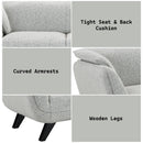 Nayeli - Boucle Loveseat by Unique Piece Furniture