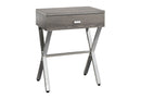 Accent Side X Table With Storage Drawer by HouseOfZazla