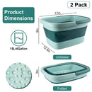 Collapsible Foot Bath Basin - Foldable Foot Tub by LJGDeals