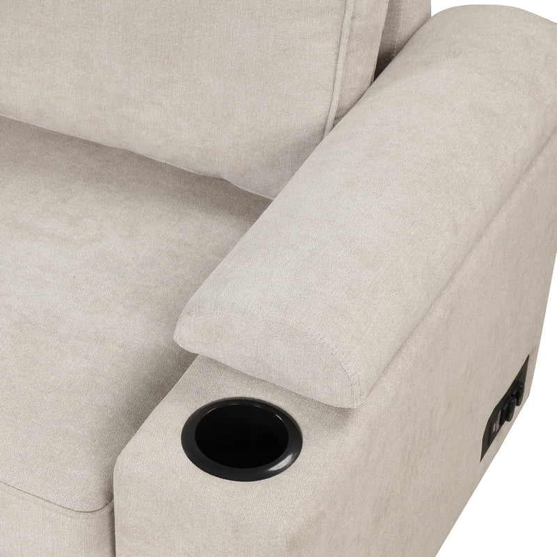 87.4" Sleeper Sofa Bed, 2 in 1 Pull Out sofa bed L Shape Couch with Storage Ottoman for Living Room, Bedroom Couch and Small Apartment, Beige