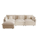 Free Combination Comfy Upholstery Modular Oversized L Shaped Sectional Sofa