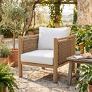 Outdoor Acacia Wood Patio Chair