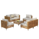 K&K 7-Piece Wicker Patio Furniture Set by HouseOfZazla