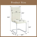 Dining Chairs With Ergonomic Backrest by Unique Piece Furniture