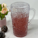 Paisley Unbreakable Plastic Water Pitcher With Lid And Spout by HouseOfZazla