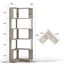 L-Shaped Corner Bookshelf by HouseOfZazla