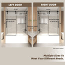 Frameless Sliding Bathtub Door With Frame by HouseOfZazla