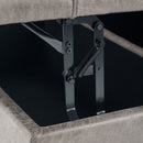 Harrison - Upholstered Coffee Table Storage Ottoman by Unique Piece Furniture