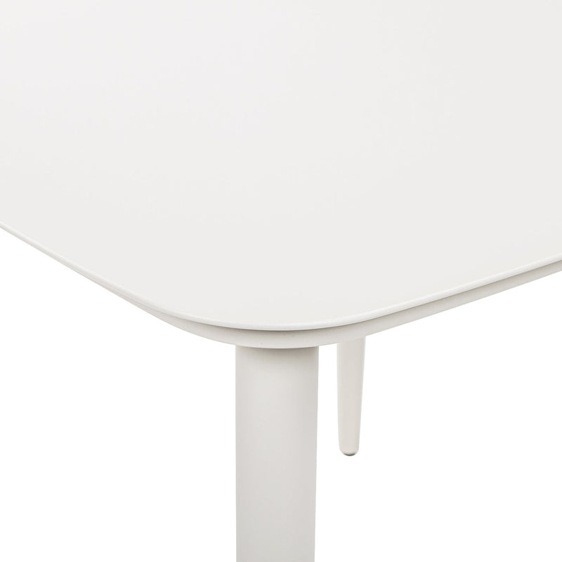 Santorini 33.5" Square Outdoor Patio Table, photo 8 of 10