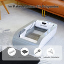 Smart Cat Litter Box with Wide Opening