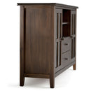 Artisan - Tall TV Media Stand - Natural Aged Brown by HouseOfZazla