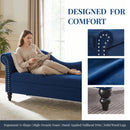 64.5'' Modern Velvet Chaise Lounge