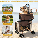 Double Pet Stroller for Dogs and Cats by HouseOfZazla