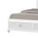Abigale - Bed & LED Lighting And 2 Drawer Storage Footboard by HouseOfZazla