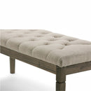 Waverly - Upholstered Tufted Ottoman Bench by Unique Piece Furniture