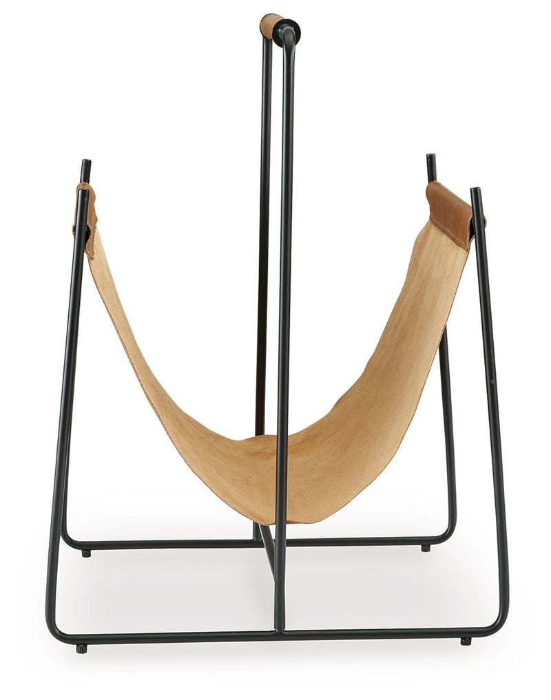 Faronworth - Magazine Rack - Brown / Black, photo 2 of 6