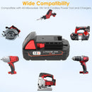 18V Battery Replacement Compatible with Milwaukee 18V M18 Cordless Power Tool Lithium Battery 48-11-1815 48-11-1820 48-11-1822 48-11-1840 48-11-1841 4