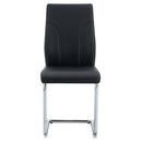 Modern Dining Chairs With High Backrest And Sturdy Legs by Unique Piece Furniture