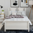 Platform Bed With Headboard, Footboard And Wood Slat Support by HouseOfZazla