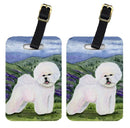 Bichon Frise Luggage Tag