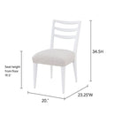 Ladderback Side Dining Chair (Set of 2) by Unique Piece Furniture