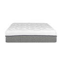 13" Ultra Plush Gel Memory Foam Mattress For Bed With Double Layered Jacquard Cover - Gray / White - King