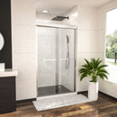 Modern Double Sliding Shower Enclosure, Tempered Glass by HouseOfZazla